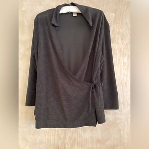 J.JILL Jersey Wrap Top